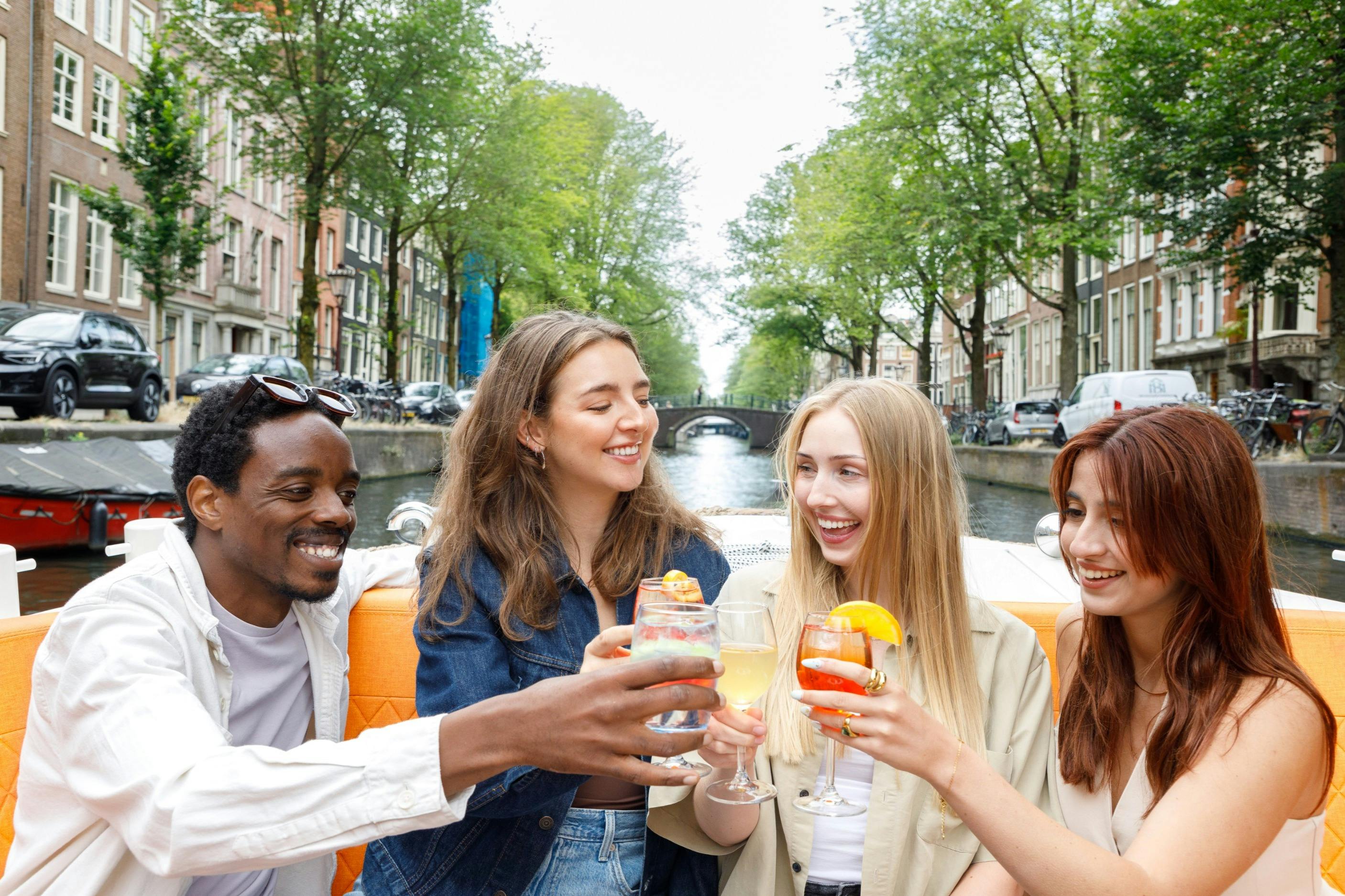 Heineken Experience: Entry + Rooftop Bar + Amsterdam: Luxury Open Boat ...