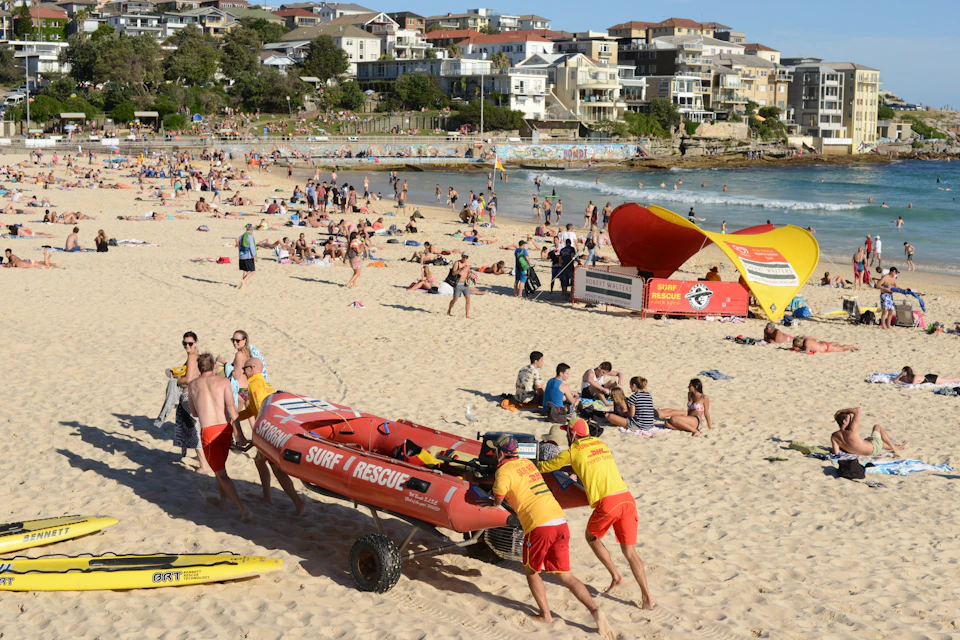 Scenery at Bondi Beach