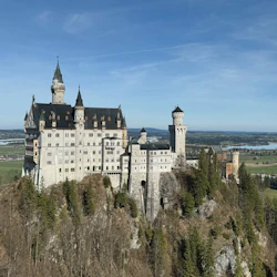 View of Neuschwanstein Castle from Mary´s Bridge