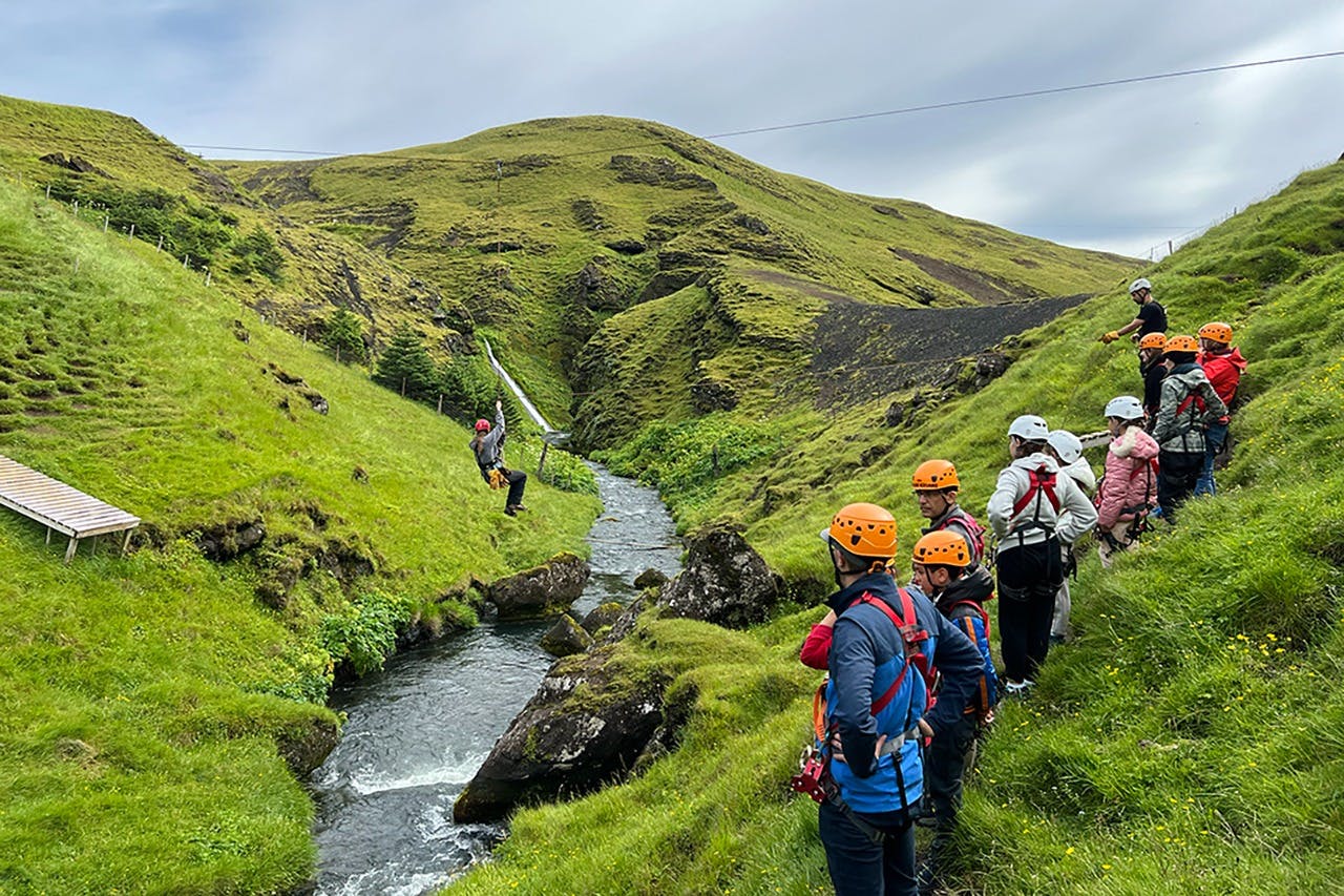 Zipline Iceland
