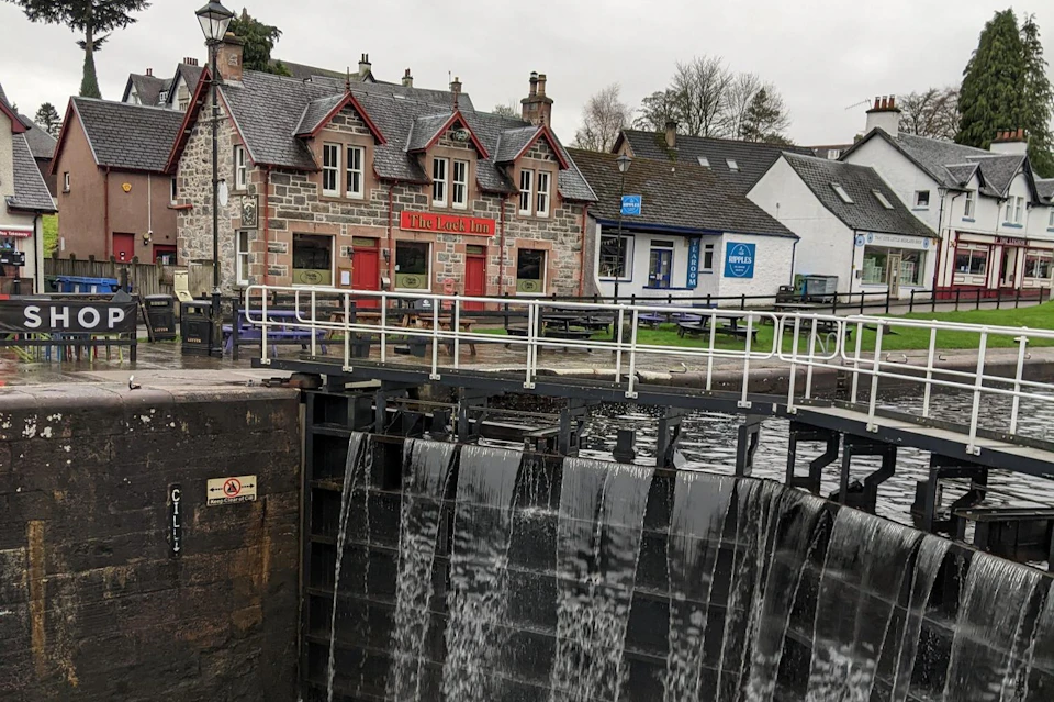 Fort Augustus Locks, Caledonian Canal