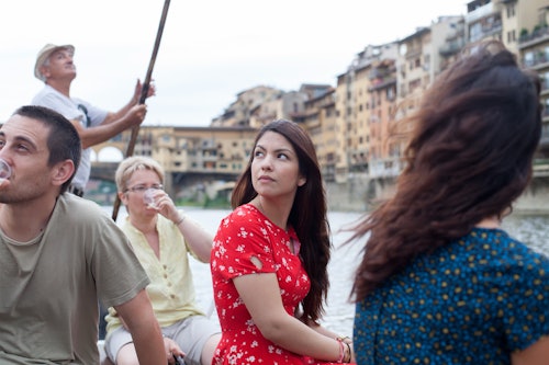 Arno River Florence: 50-Min Barchetto Cruise