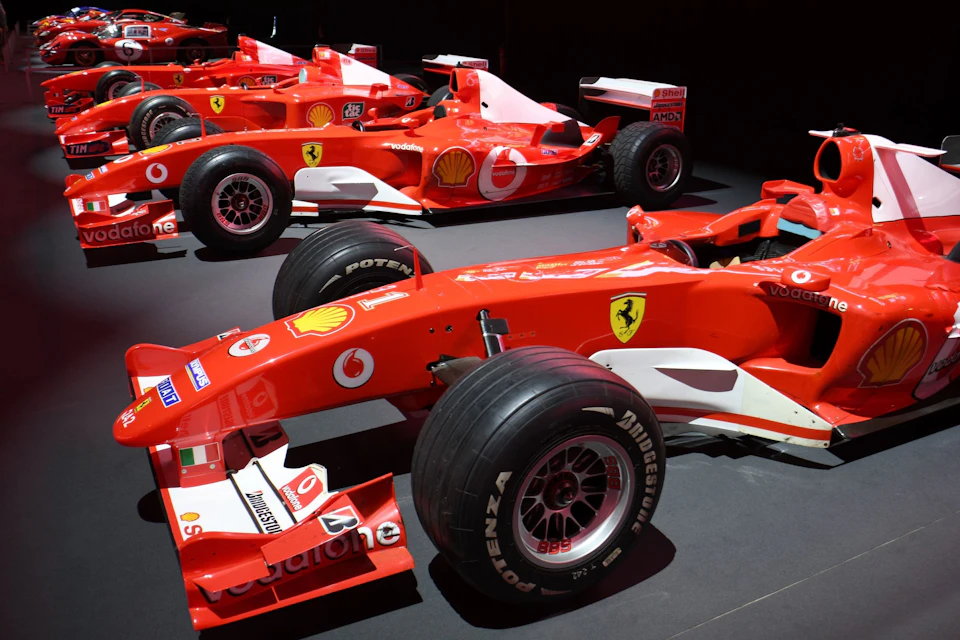 Inside Ferrari Museum