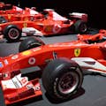 Dentro do Museu da Ferrari