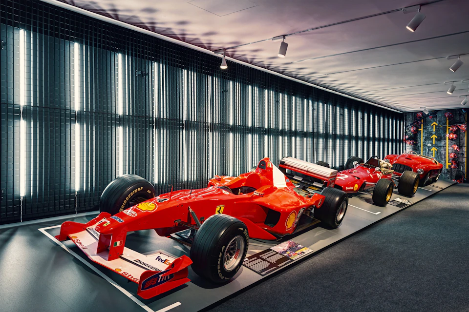 Inside Ferrari Museum