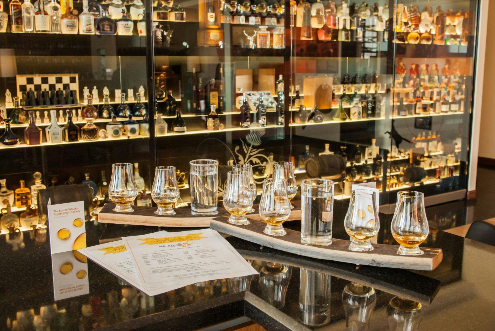 Gold tour whiskies 