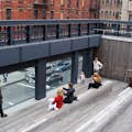 Die Aussichtsplattform der High Line
