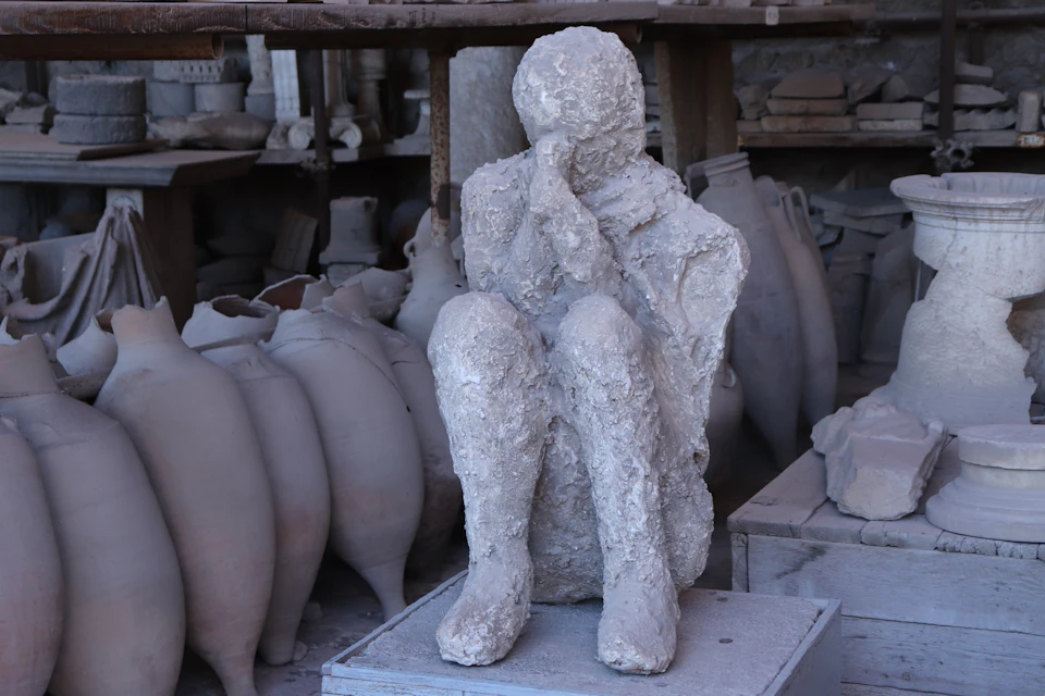 Haunting echoes of the past: the plaster cast victims of Pompeii