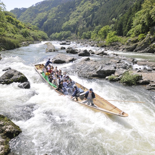 Crucero por el río Hozugawa