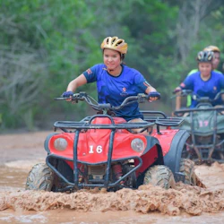 Phuket: Guided ATV Mangrove Jungle & Hidden Beach Tour + Transportation 5