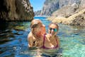 Kristallklares Wasser auf Capri