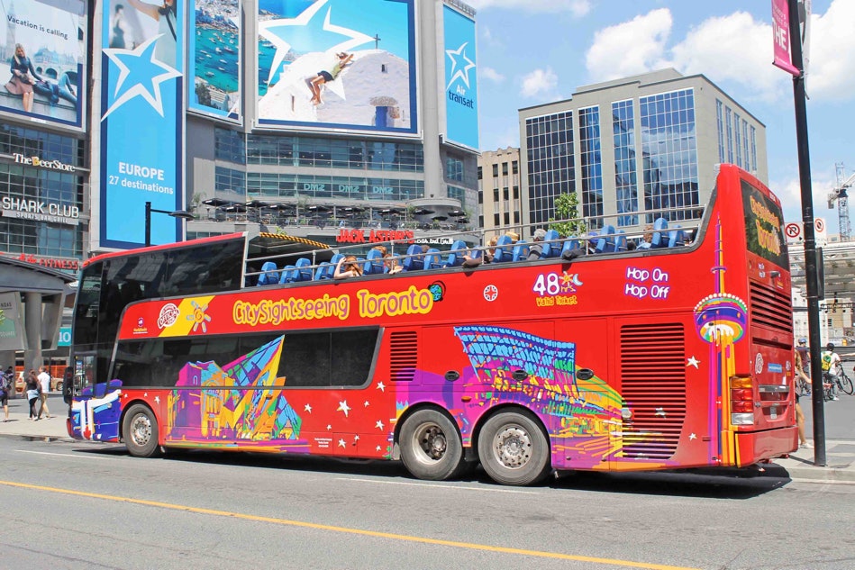 Toronto Hop-on Hop-off Tour: Passe de 24 ou 48 horas