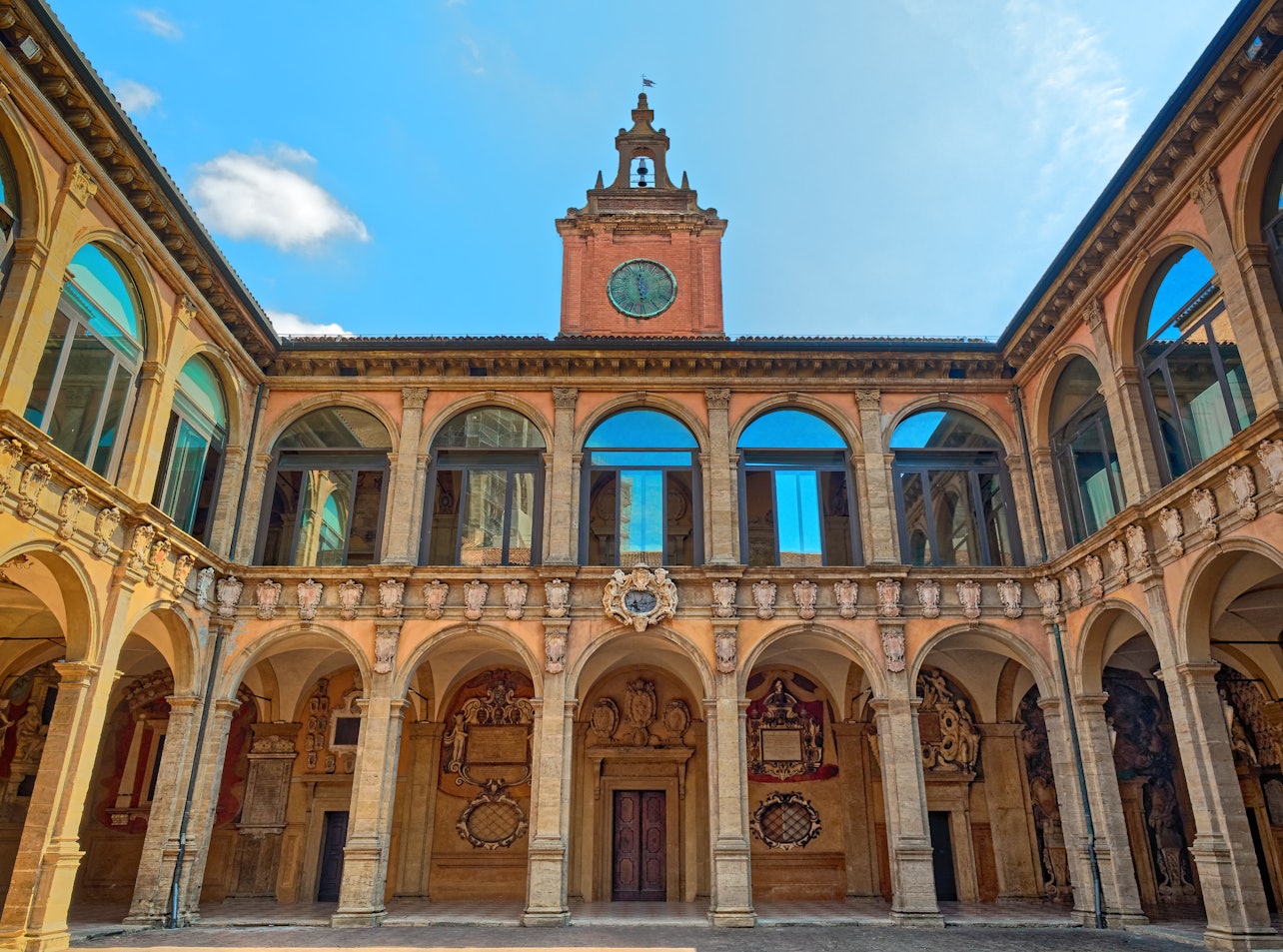 Archiginnasio of Bologna: Audio Guide + Typical Food Tasting - Accommodations in Bologna