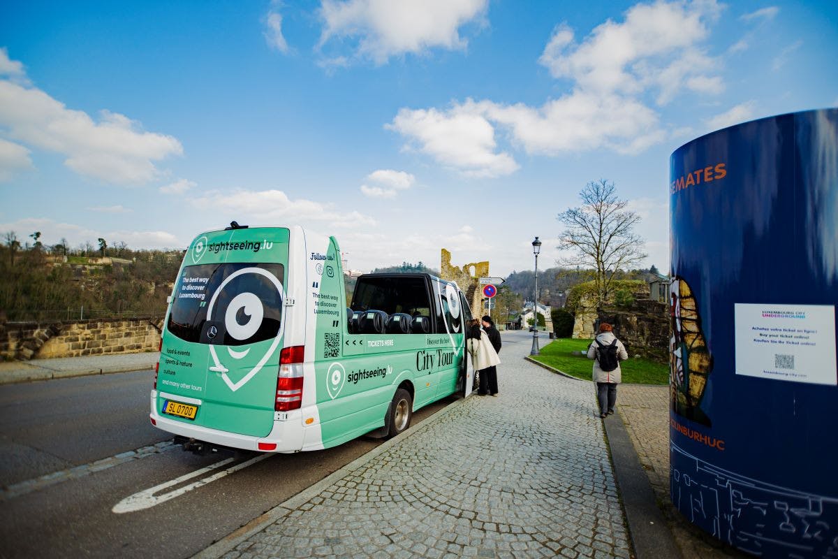 Tour de ville à la Montée de Clausen