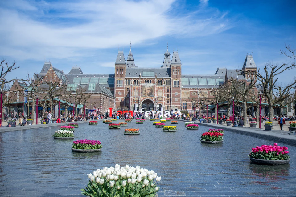 Facade of Rijksmuseum