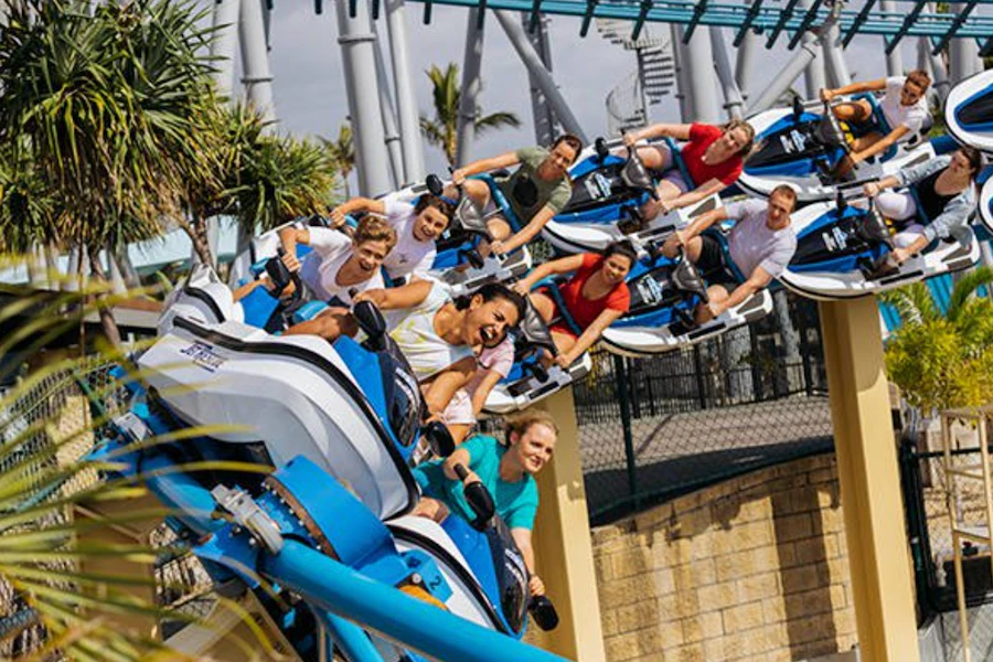 Gold Coast Warner Bros. Movie World, Sea World or Wet'n'Wild 1-Day Tickets (choose 1 park)
