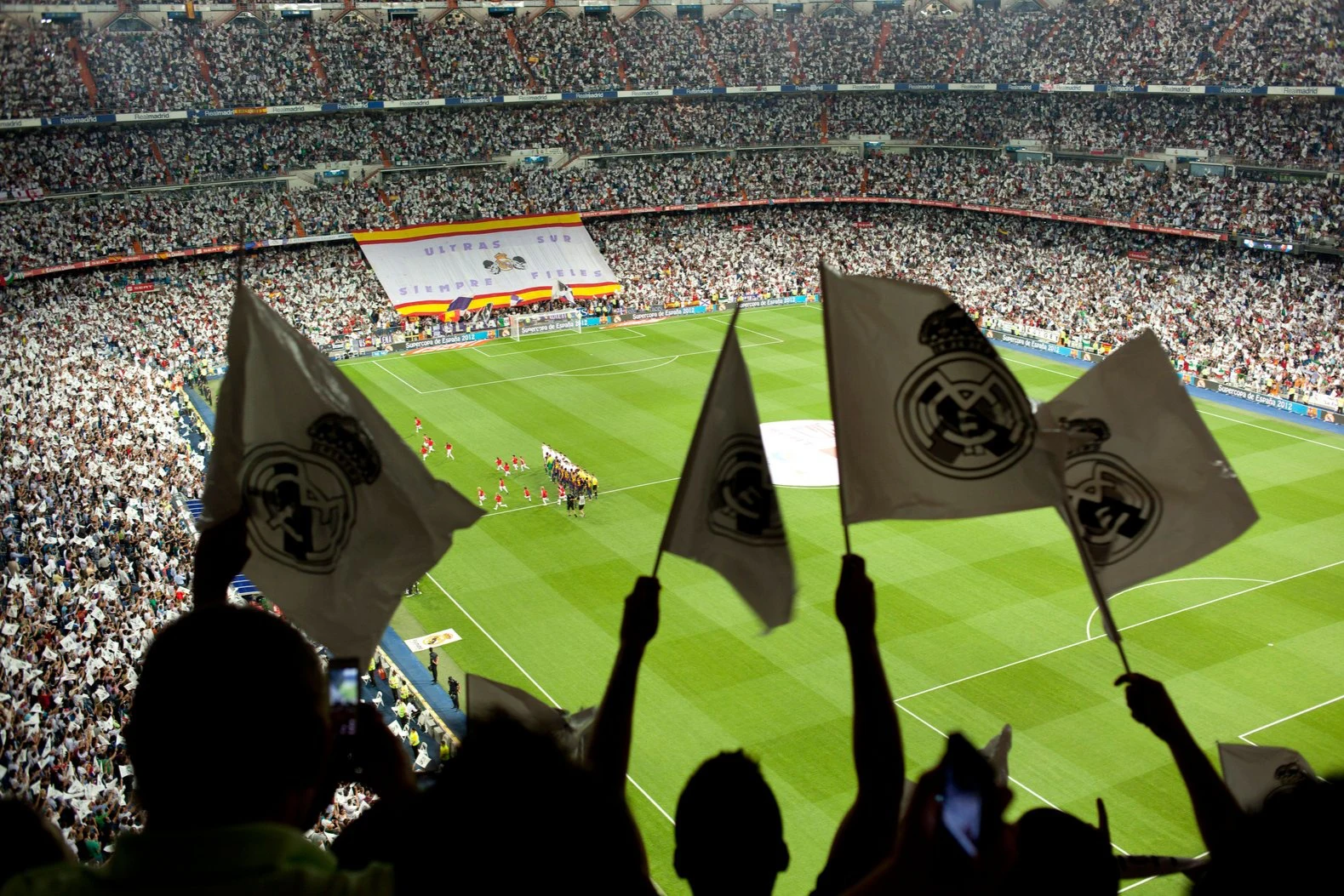 Santiago Bernabéu Stadium: Real Madrid Football Match
