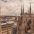 Vista do telhado do Duomo