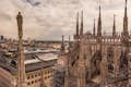 Uitzicht vanaf het dak van de Duomo