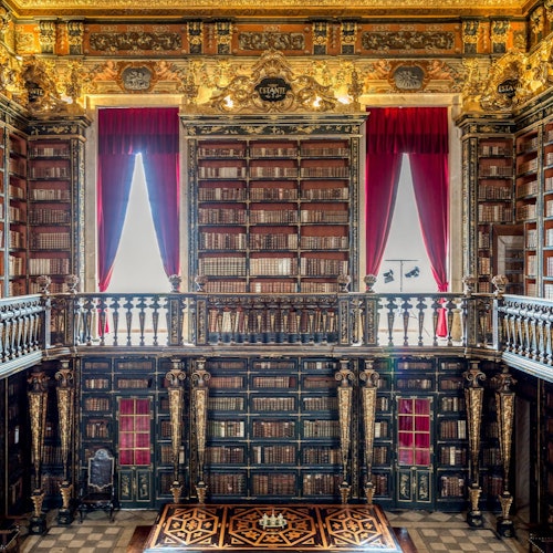 University of Coimbra: Joanina Library + Royal Palace