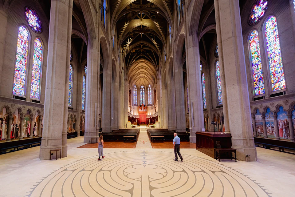 Walking the labyrinth