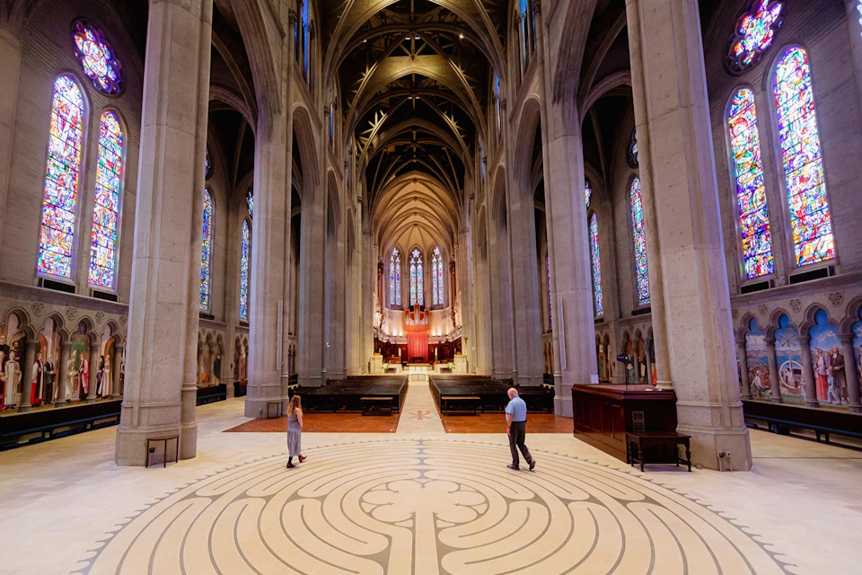 Walking the labyrinth