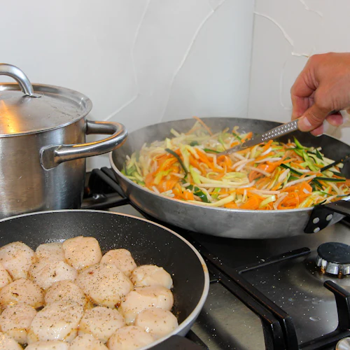 Aula de culinária à noite - Photo 3