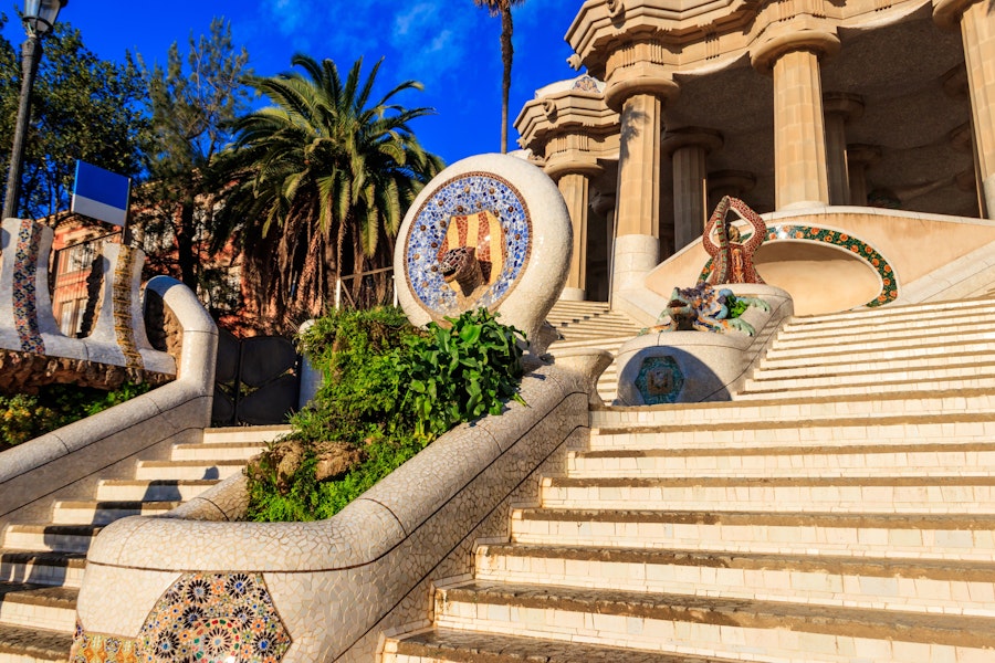 Barcelona Park Güell Sla-de-rij-rondleiding