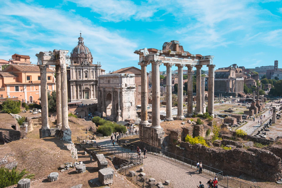 Colosseum, Palatine Hill, Roman Forum