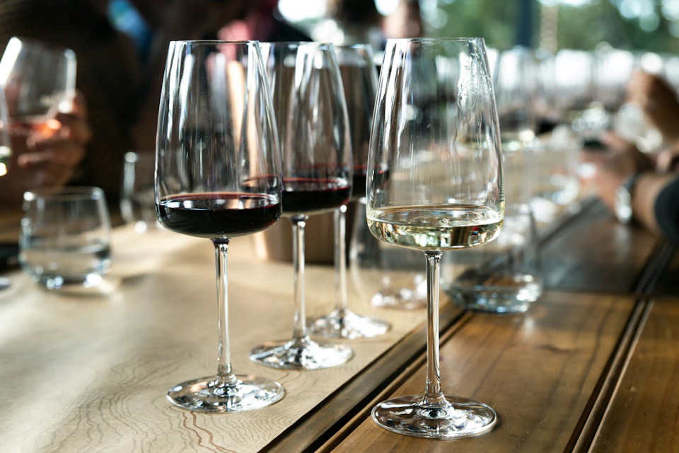 Wine glasses