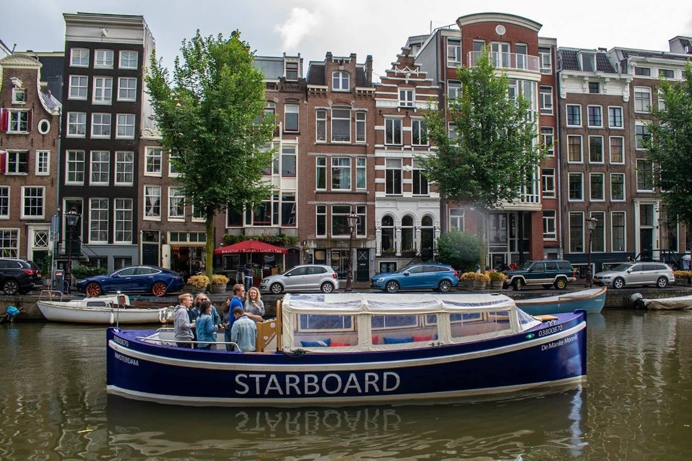 Amsterdamski rejs z alkoholem