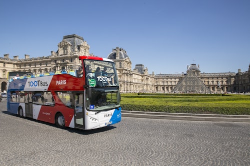 Tootbus ：パリの環境に優しいキッズツアー(即日発券)