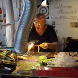 Glass making lesson