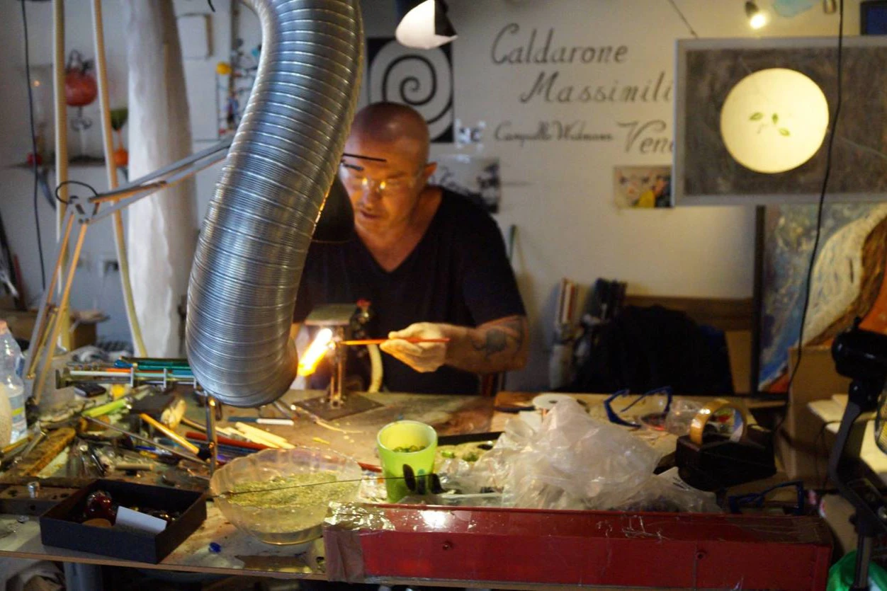 Venice: Private Glass Blowing Class