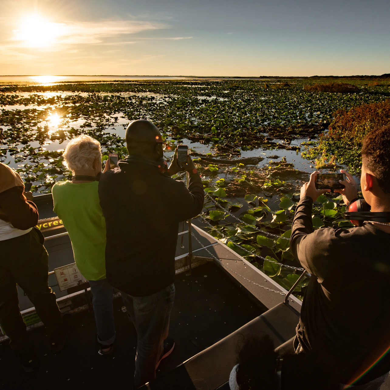 Kissimmee: 1-Hr Boggy Creek Sunset Everglades Airboat Tour in Kissimmee – Tiqets