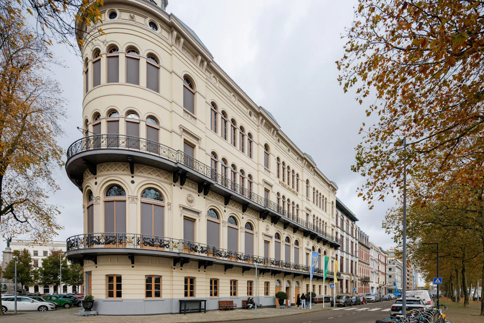 Front of museum