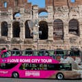 The only pink bus in Rome