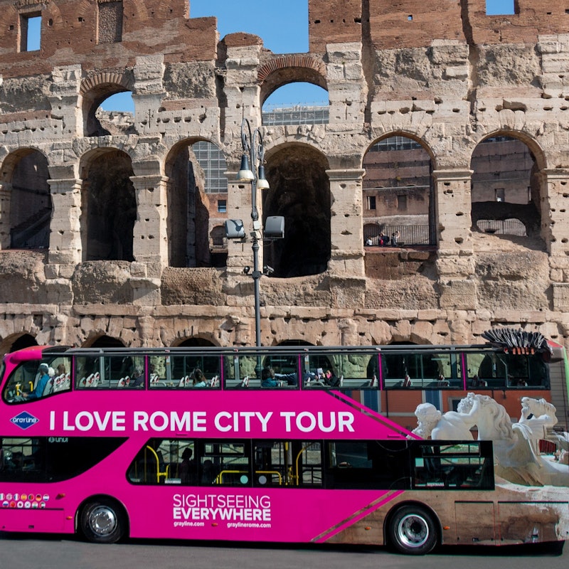I Love Rome: Hop-on Hop-off Panoramic Bus Tour | Tiqets