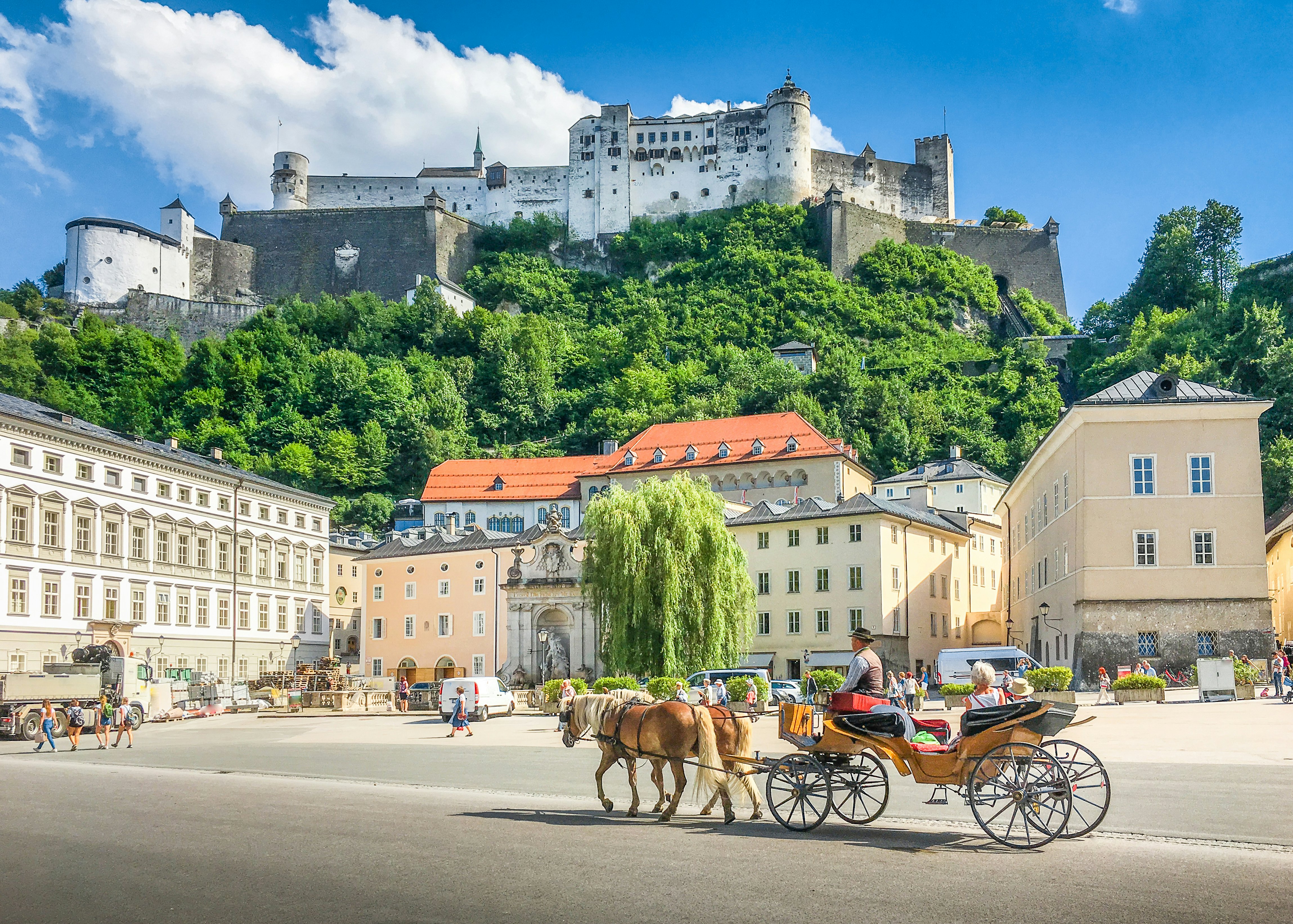 Fortresses, castles and historic attractions in Salzburg
