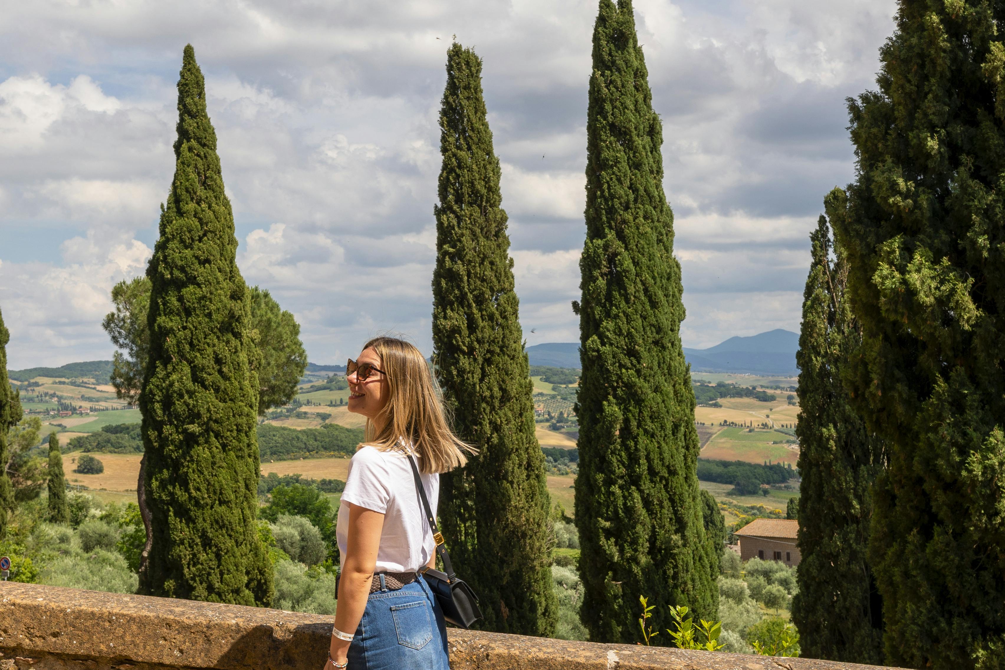 Monteriggioni and Val d'Orcia.