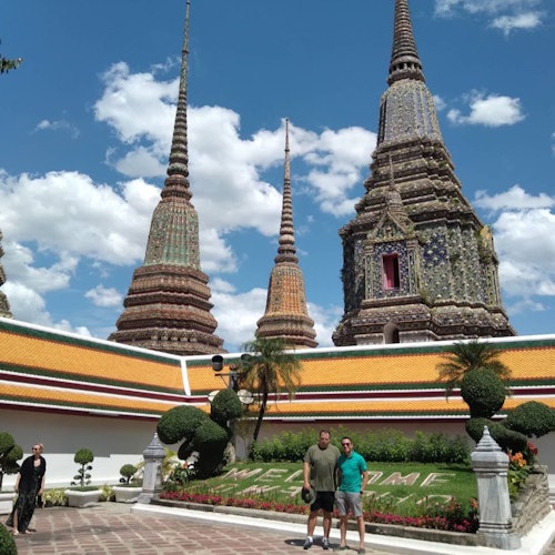 Wat Pho y Wat Arun: Visita guiada a pie