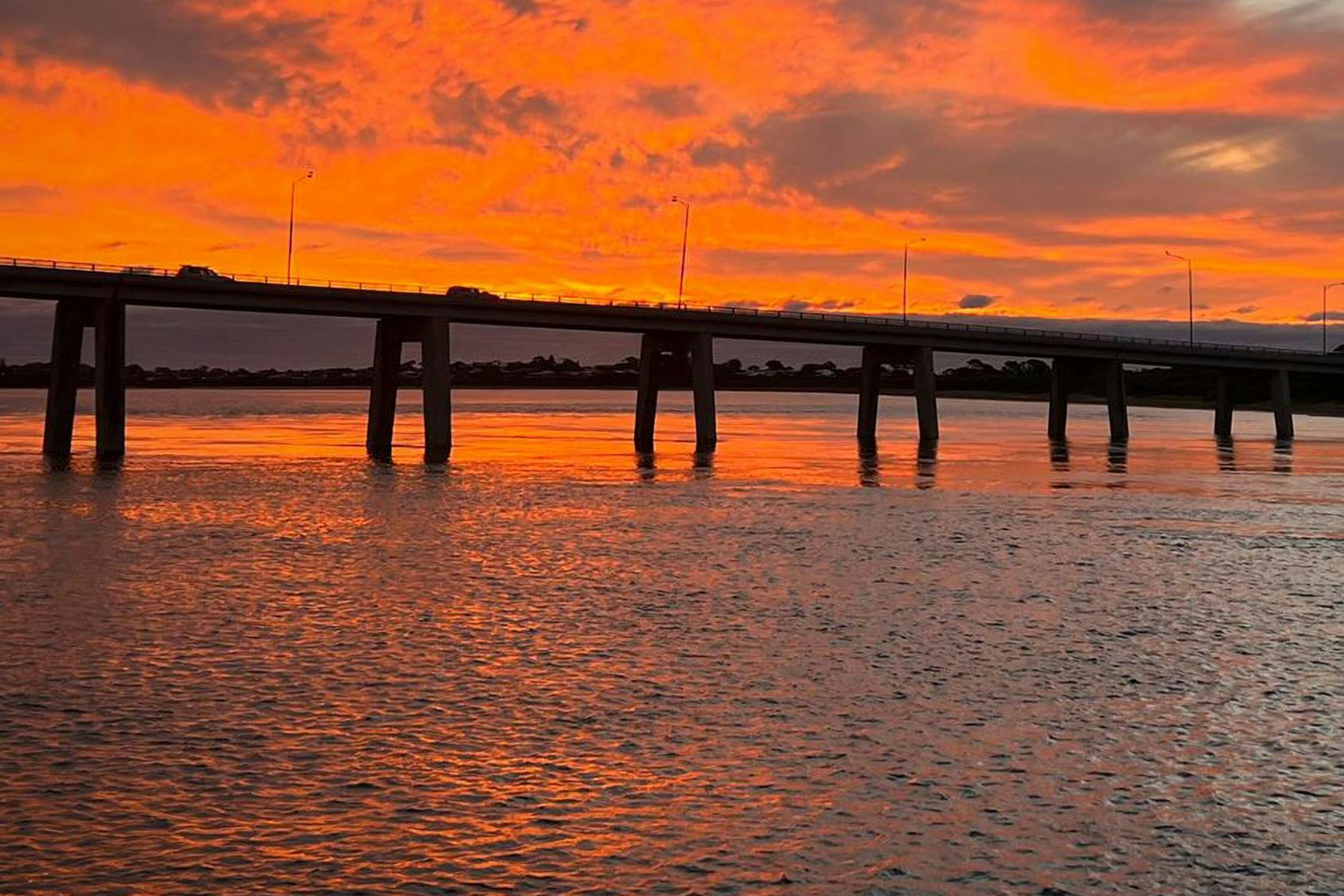 サンセットフィリップアイランド橋