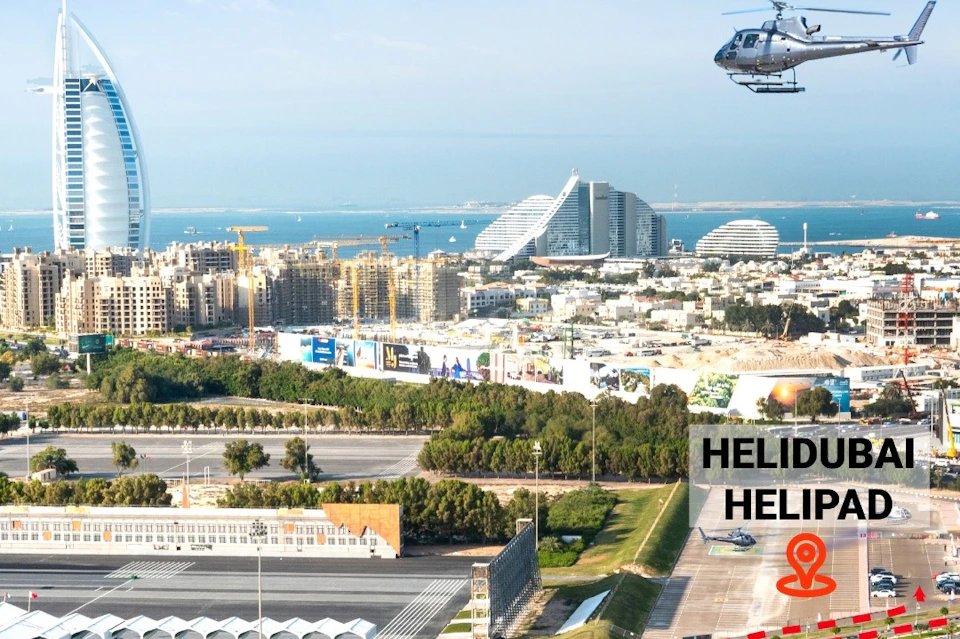 HeliDubai helipad.