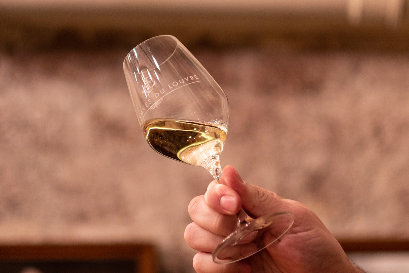 ルーブル美術館の洞窟