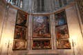 Um conjunto de pinturas renascentistas que representam cenas da vida de Jesus Cristo