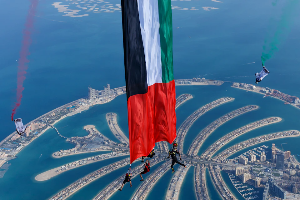 Skydive Dubai - Tandem over the Palm