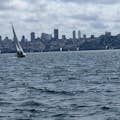 Sailing in toward San Francisco