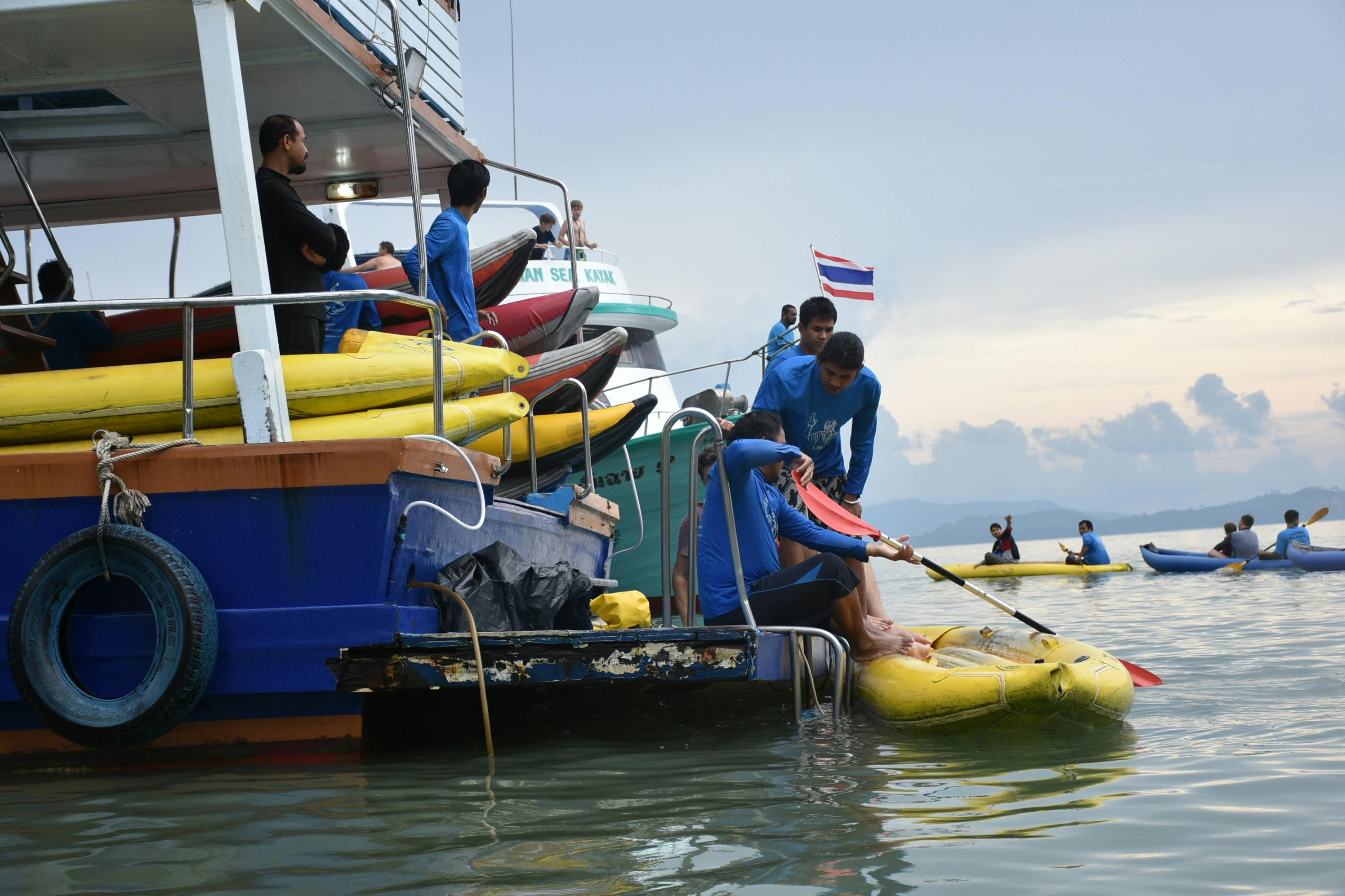 Get back on the boat