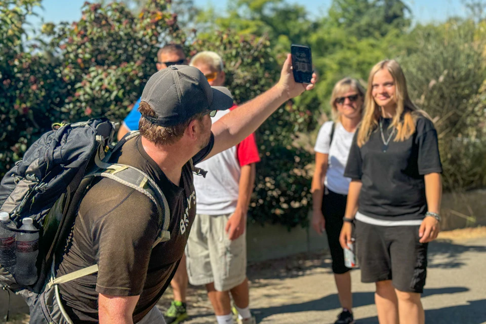 Ask your guide to take the best pics of you and your family