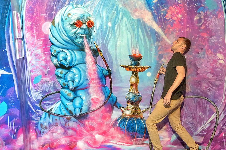 Paintings with 3D effect